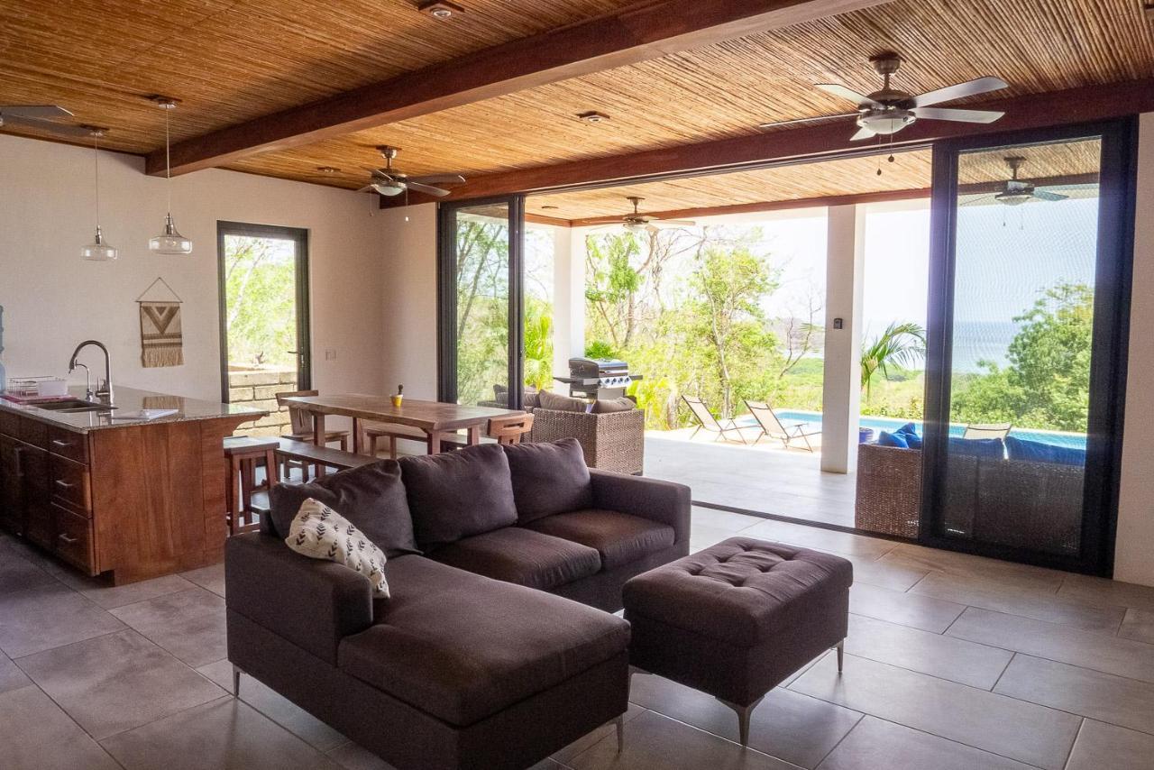 Casa Margarita - Stylish 3-Bdrm Home - Pool, Ocean & Sunset Views San Juan del Sur Kültér fotó