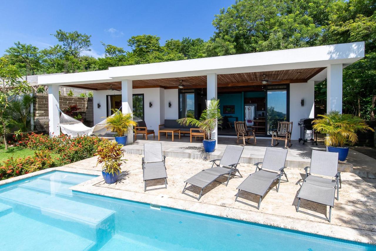 Casa Margarita - Stylish 3-Bdrm Home - Pool, Ocean & Sunset Views San Juan del Sur Kültér fotó